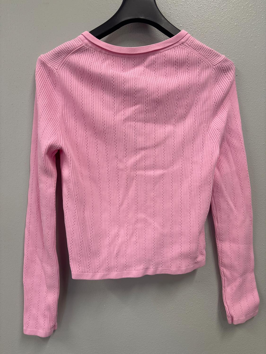 KNIT CARDIGAN WITH GOLDEN BUTTONS - Image 3