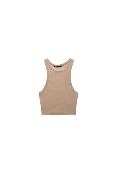 RIBBED TANK TOP