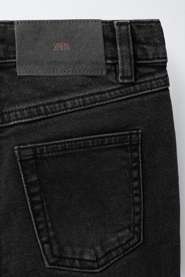 JEAN FLARE À POCHES - Noir de Zara - Image 3