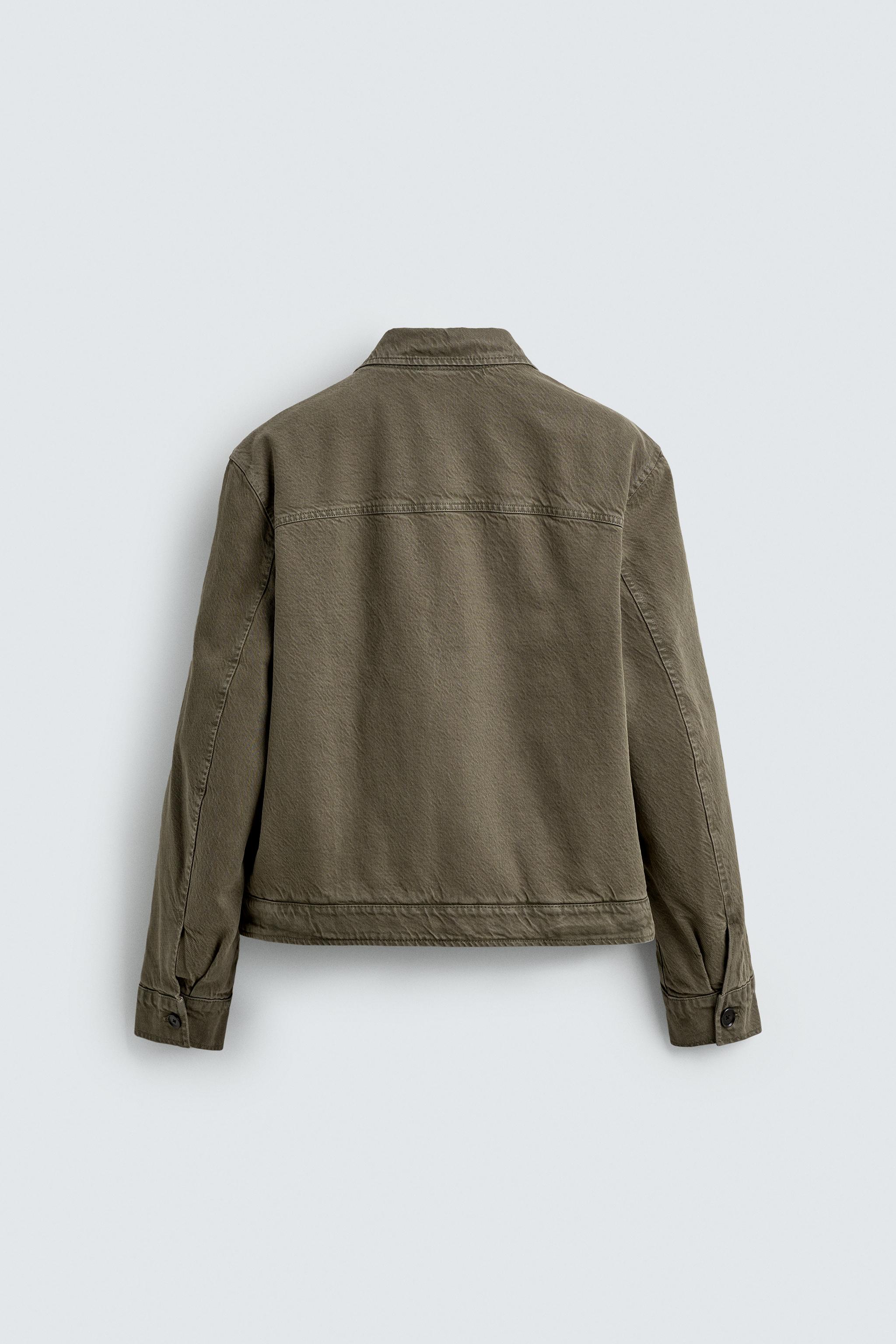 WASHED COTTON JACKET