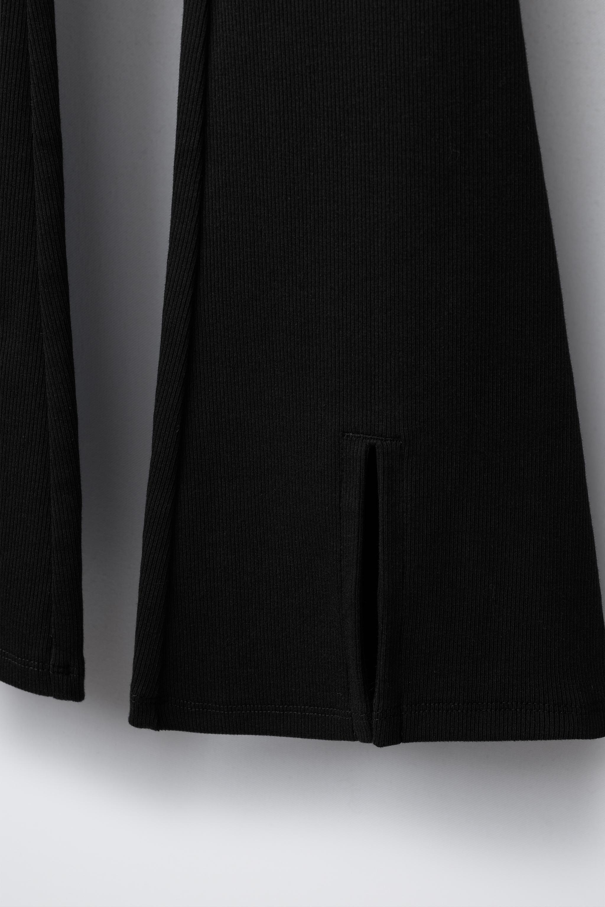 SWEATSHIRT AND FLARE LEGGINGS SET WITH TEXT PRINT