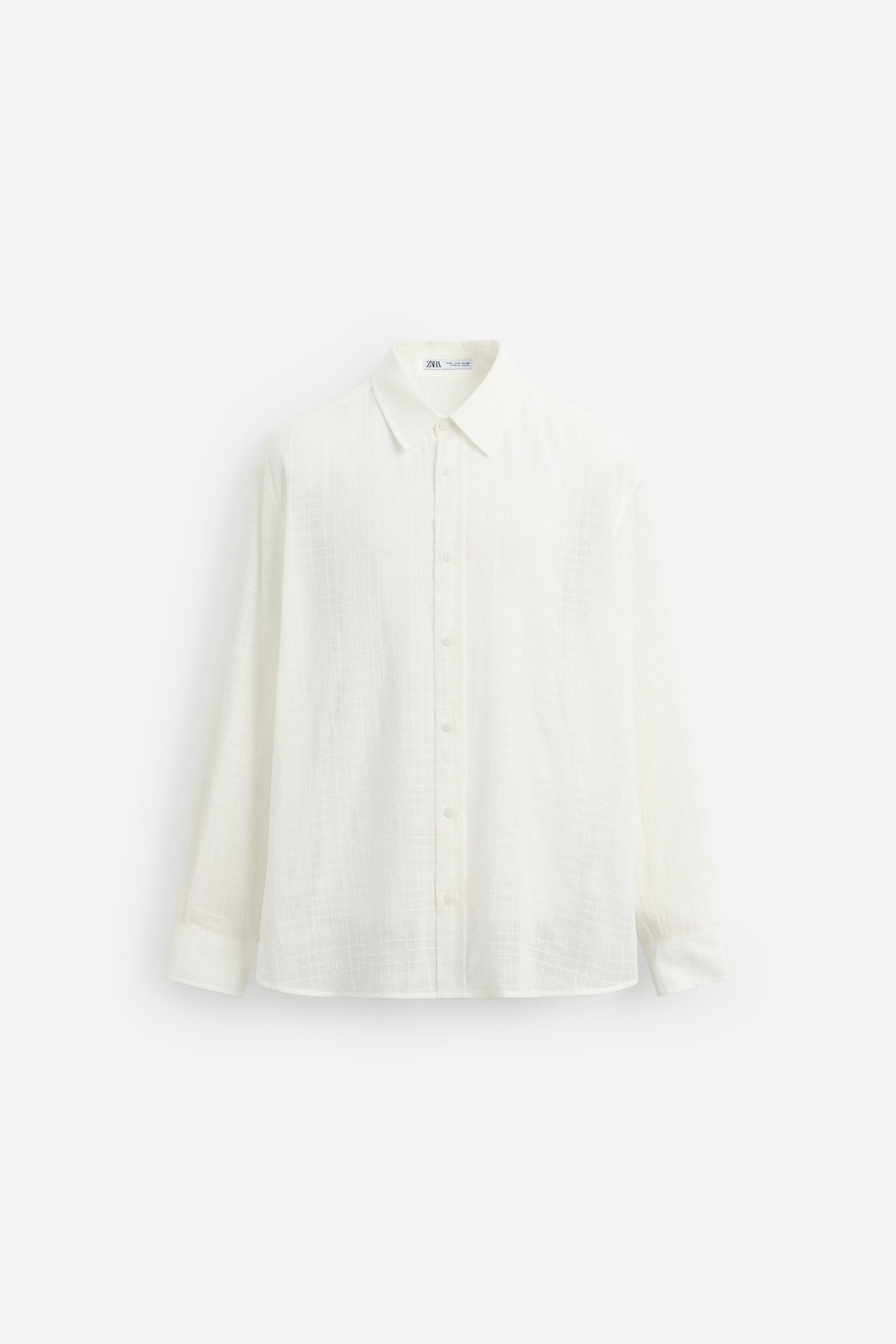 【ZARA】ジャカードチェック柄ポロシャツ 6048/305/800 ZARA】ジャカードチェック柄ポロシャツ 6048/305/800 (ZARA