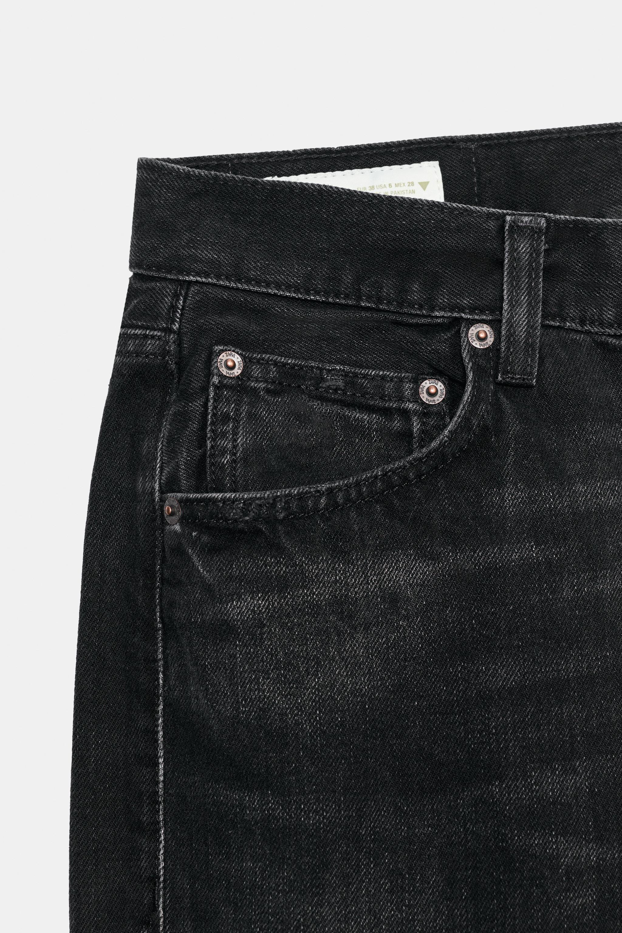 TRF MID-RISE STRAIGHT FIT JEANS