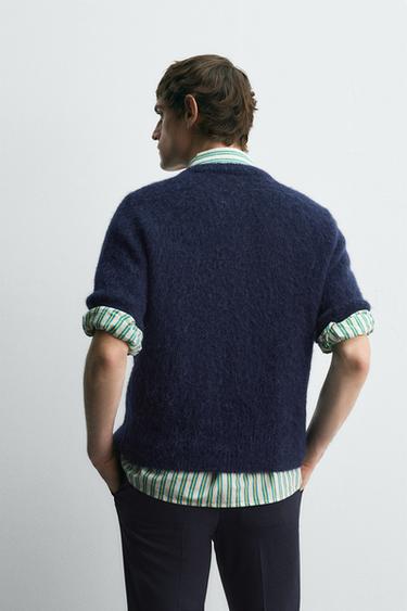 GILET TEXTURÉ HARRY LAMBERT FOR ZARA X DISNEY - Bleu marine de Zara - Image 2