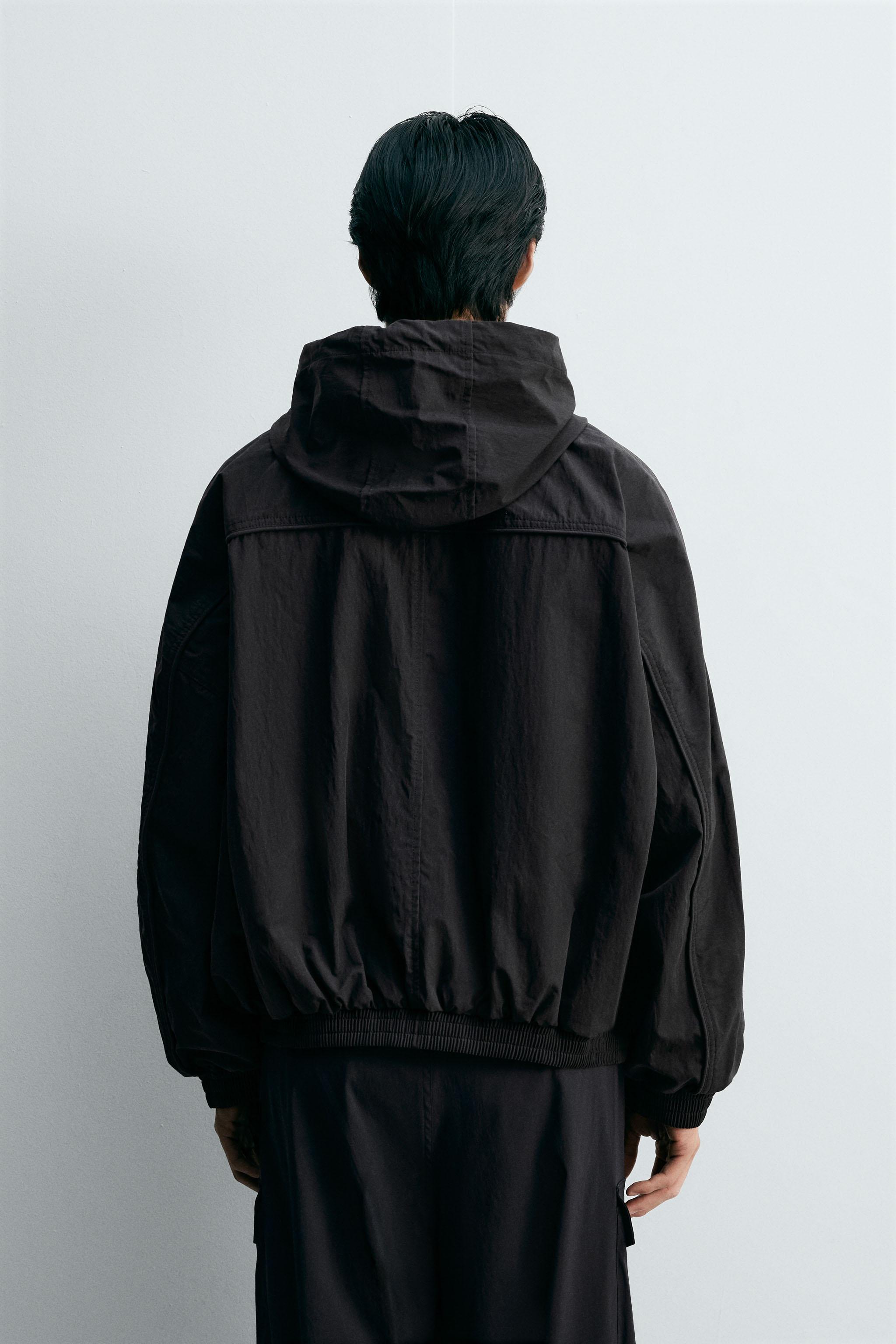 テクニカル リラックスフィット ジャケット - カーキ | ZARA