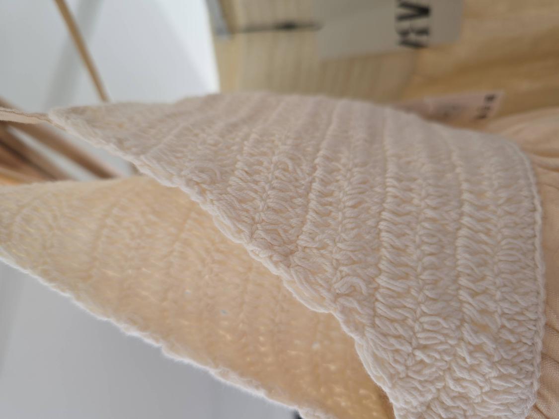 CONTRAST CROCHET DRESS - Image 6