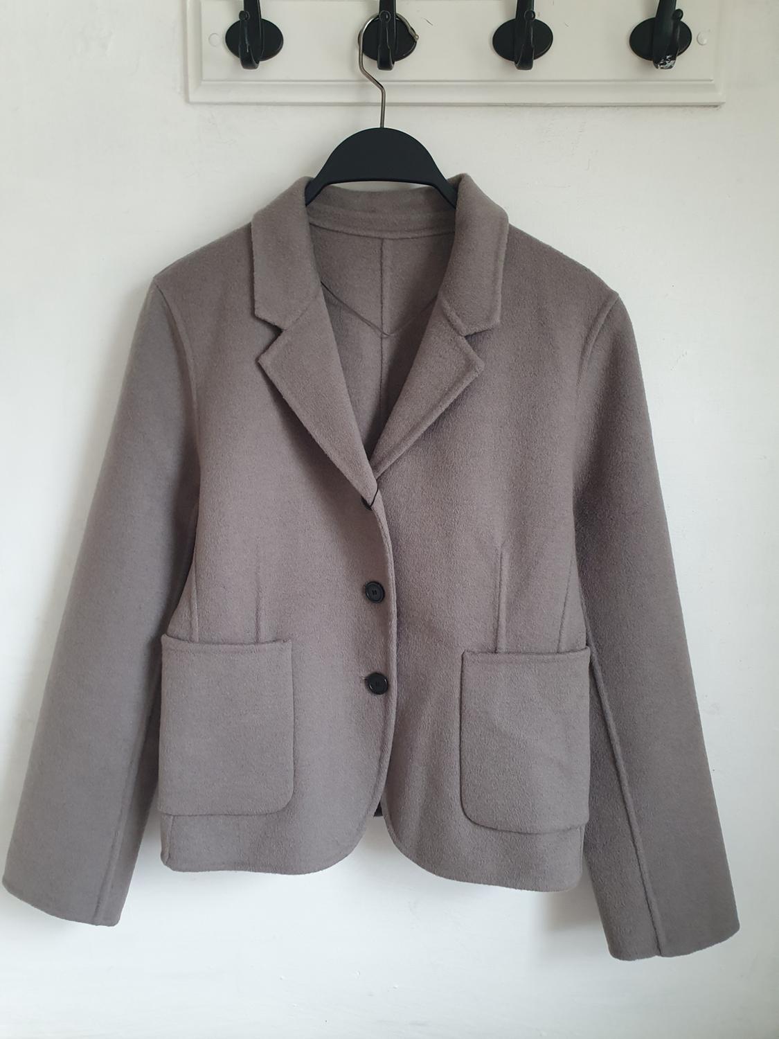 ZW COLLECTION DOUBLE-FACED FITTED BLAZER - Image 3