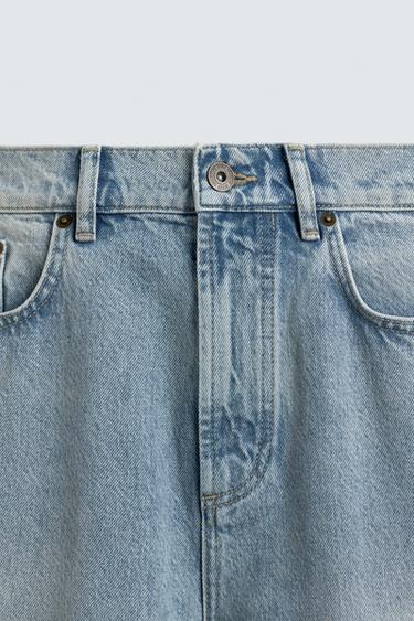 JEAN DROIT CHEVILLE - Bleu clair de Zara - Image 8