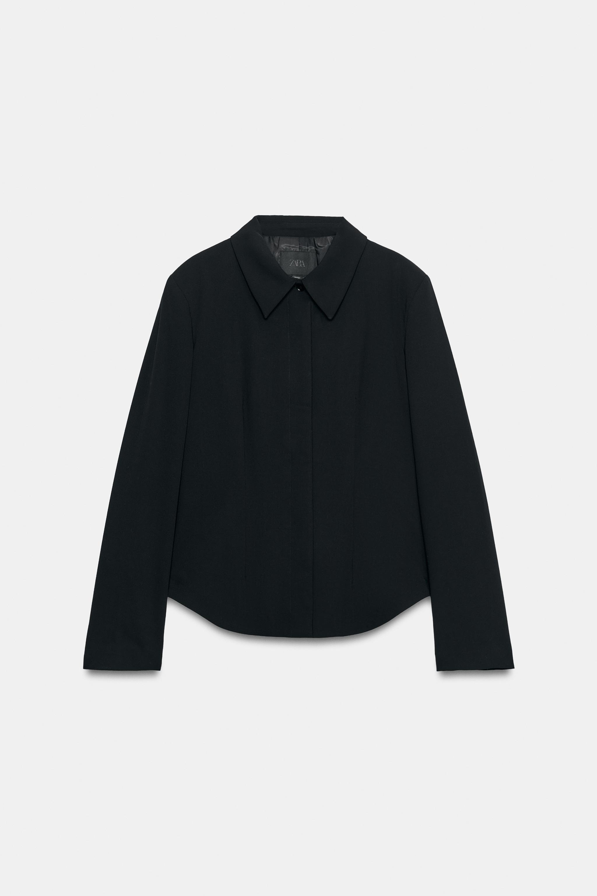 VESTE AJUSTÉE ÉPAULETTES