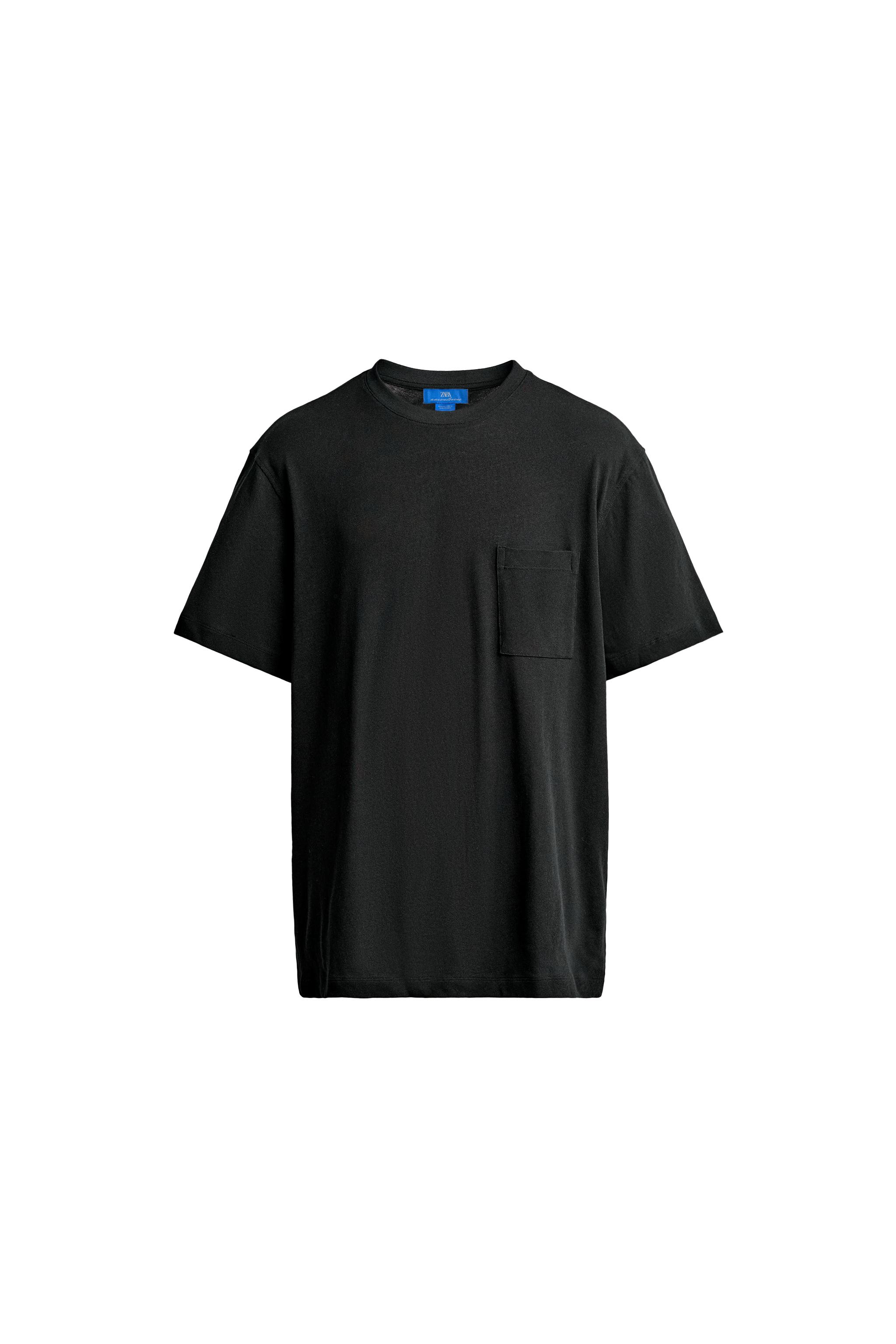 CAMISETA BOLSILLO AARON LEVINE X ZARA