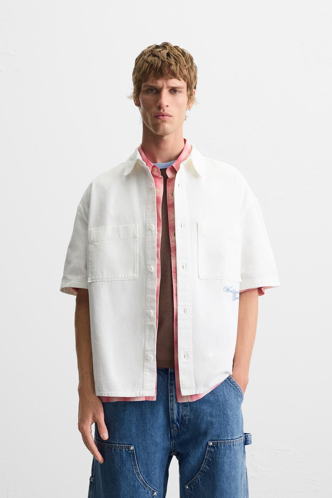 COMBINED EMBROIDERY SHIRT