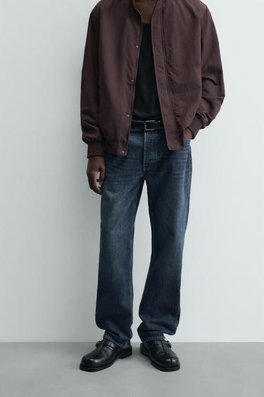 JEANS STRAIGHT FIT - Azul lavado de Zara