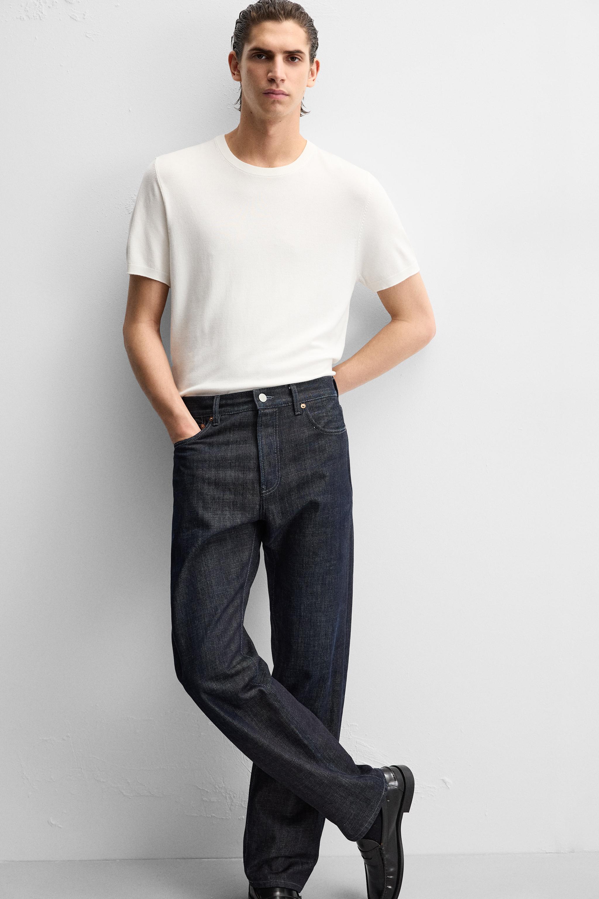 FLOWY KNIT T-SHIRT - Striped | ZARA United States FLOWY KNIT T-SHIRT - Striped | ZARA United States