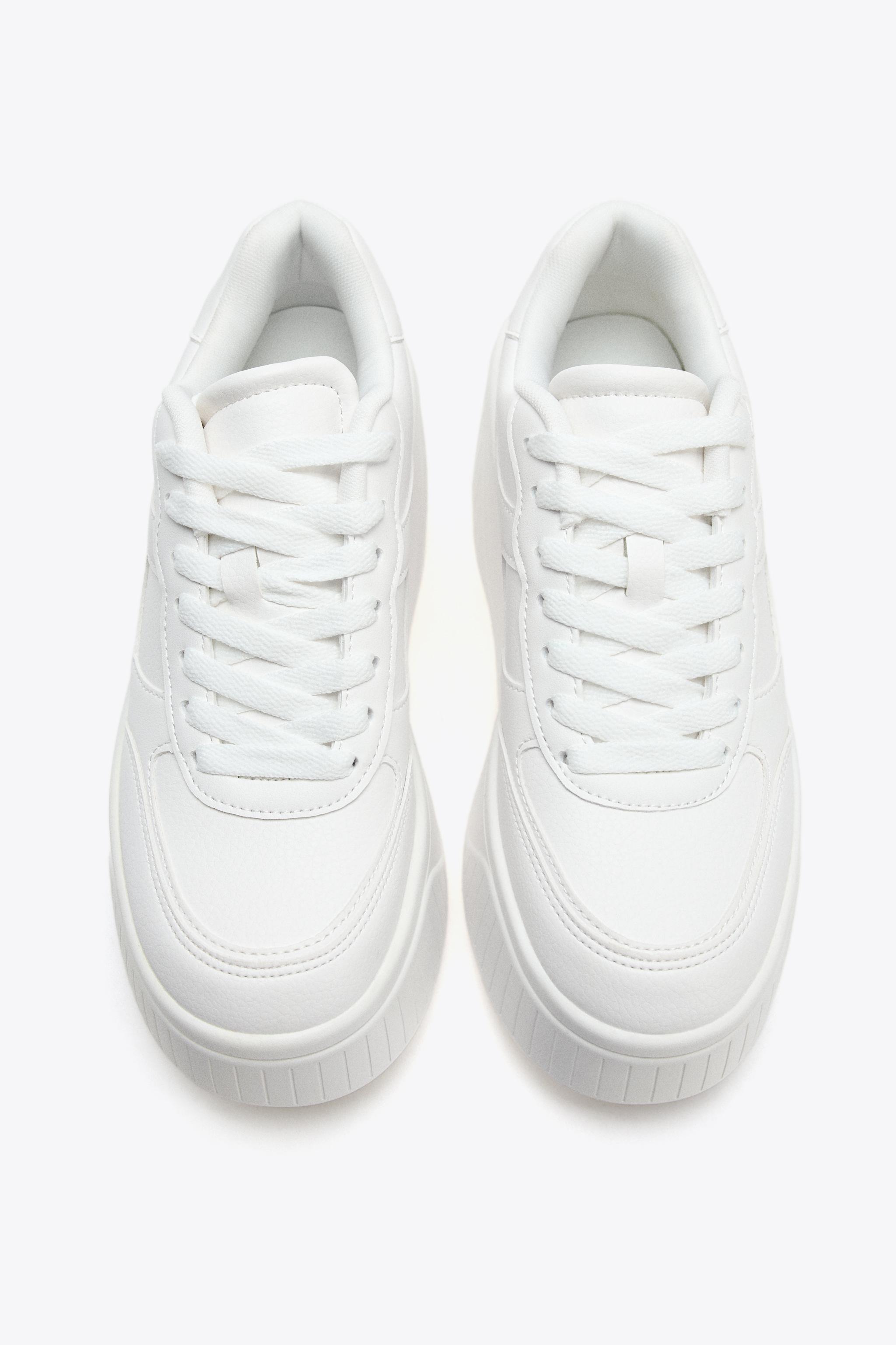 ZARA フラットフォームスニーカー 37 ZARA フラットフォームスニーカー 37 新品＊ZARA フラット