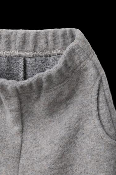 SOFT BAGGY TROUSERS - Beige marl by Zara