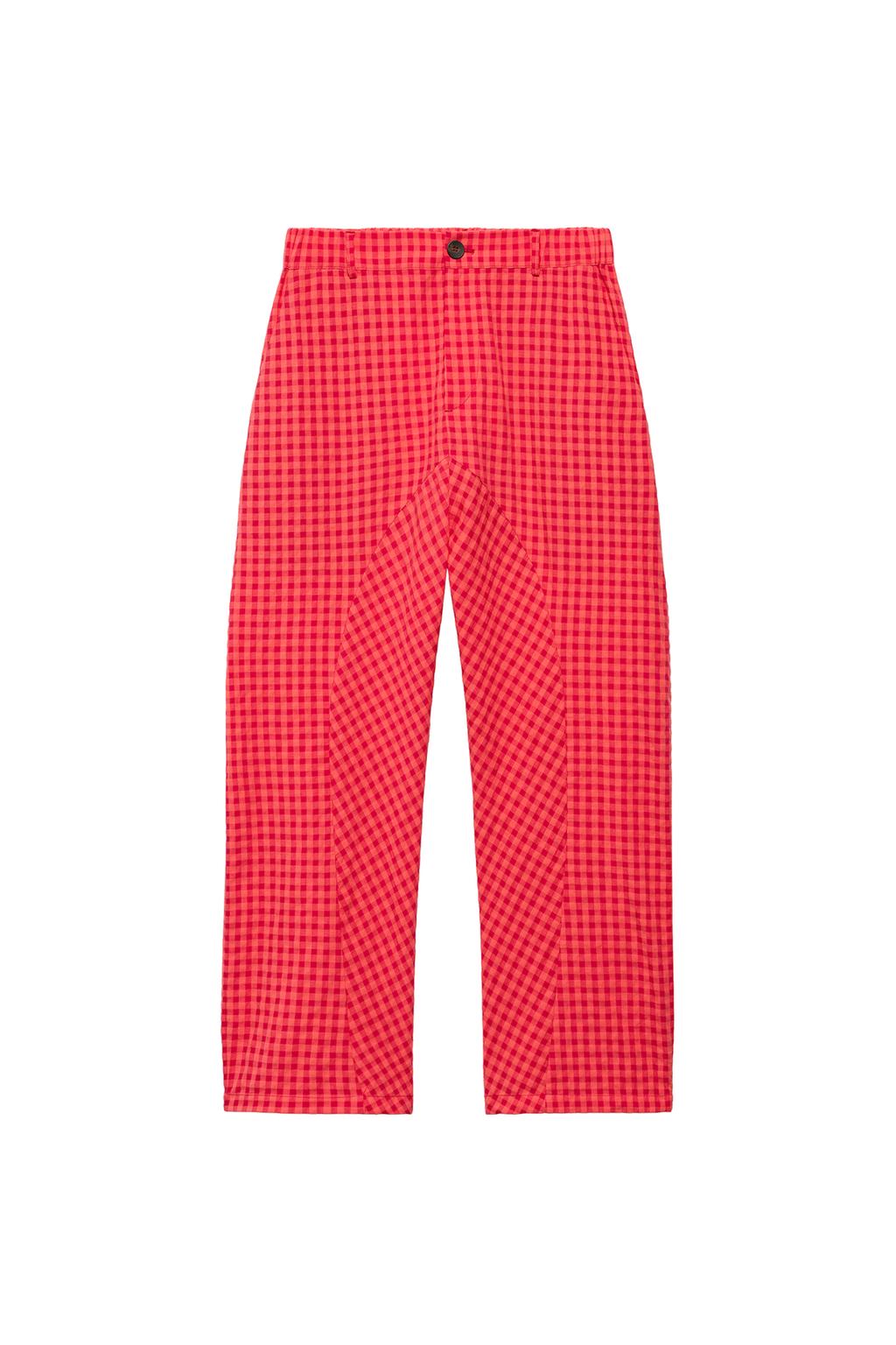 LIMITED EDITION GINGHAM CARROT FIT PANTS - image 3