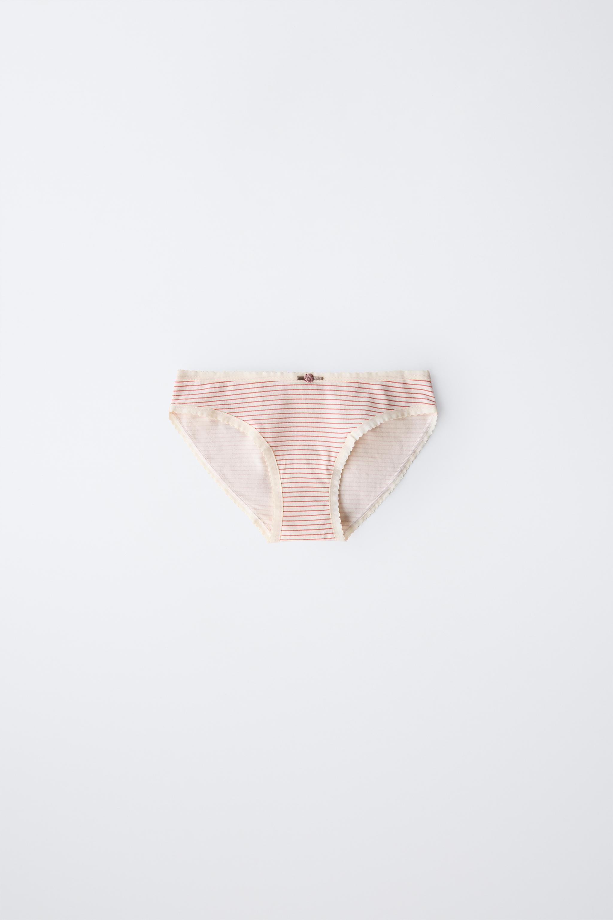 6 YEARS/ SIX-PACK OF FLORAL UNDERWEAR