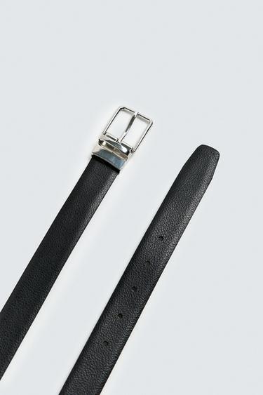 CONTRAST REVERSIBLE LEATHER BELT - Leather by Zara - Image 5