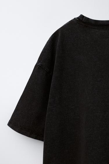 LADY GAGA © PRINTED T-SHIRT - Dark anthracite by Zara - Image 3