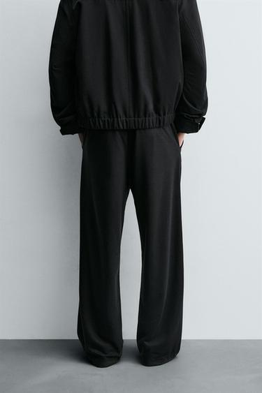 LOOSE-FITTING RELAXED FIT TROUSERS - Dark navy by Zara - Image 2