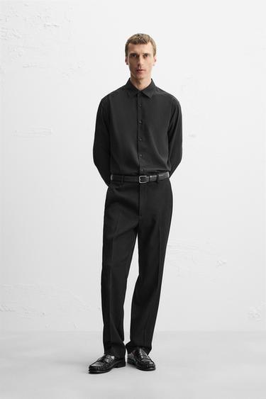CĂMAȘĂ SLIM FIT - Negru de la Zara