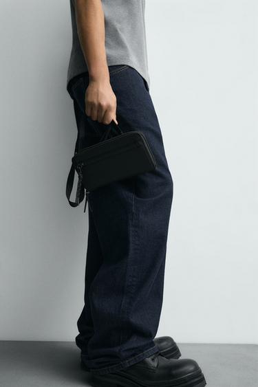 PORTEFEUILLE EFFET GOMME - Noir de Zara - Image 2