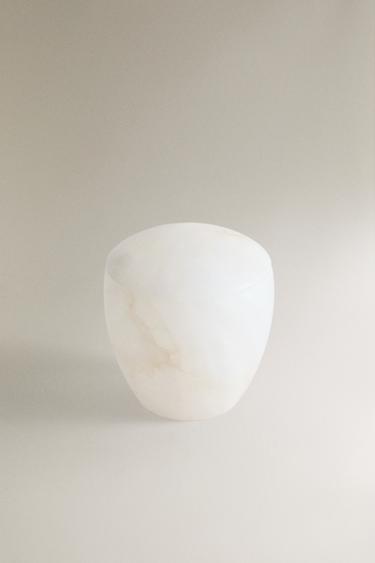 Zara ALABASTER BATHROOM ORGANIZER JAR - White - Image 0
