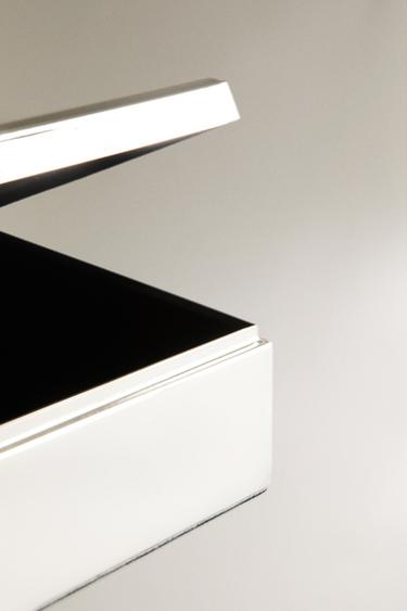 BOÎTE À BIJOUX MIROIR GRAND FORMAT - Argent de Zara - Image 3