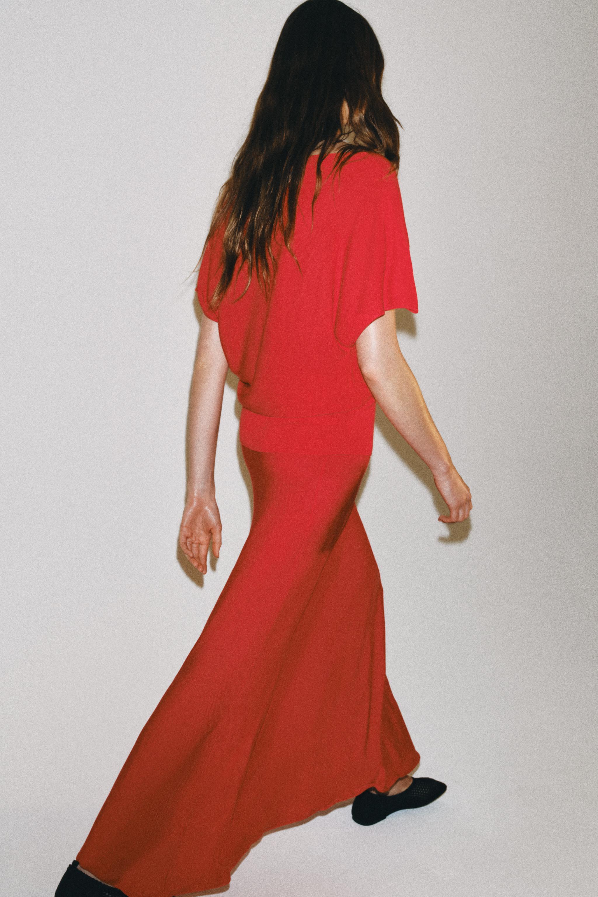 LONG KNIT SKIRT
