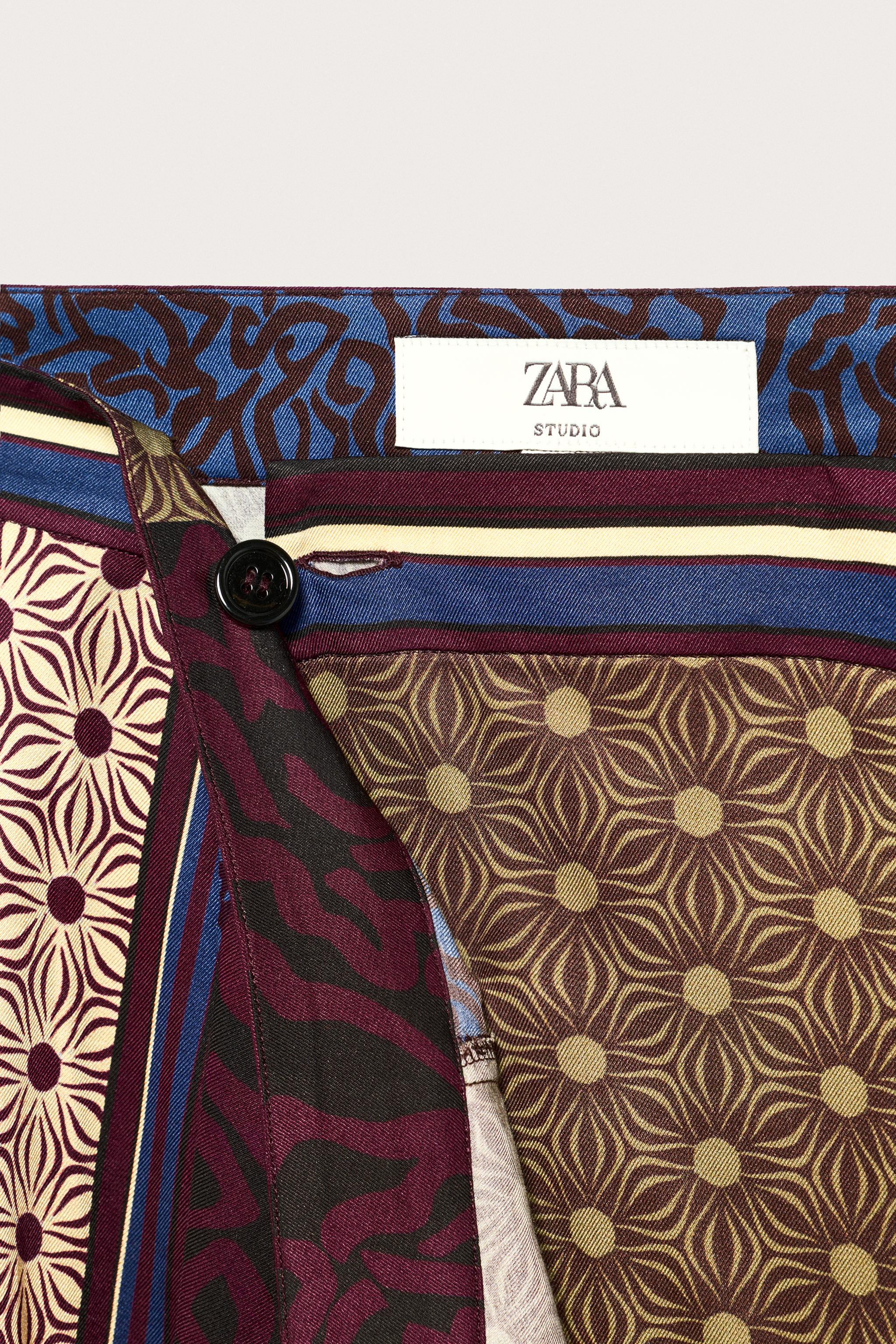 LIMITED EDITION PRINTED PAREO SKIRT