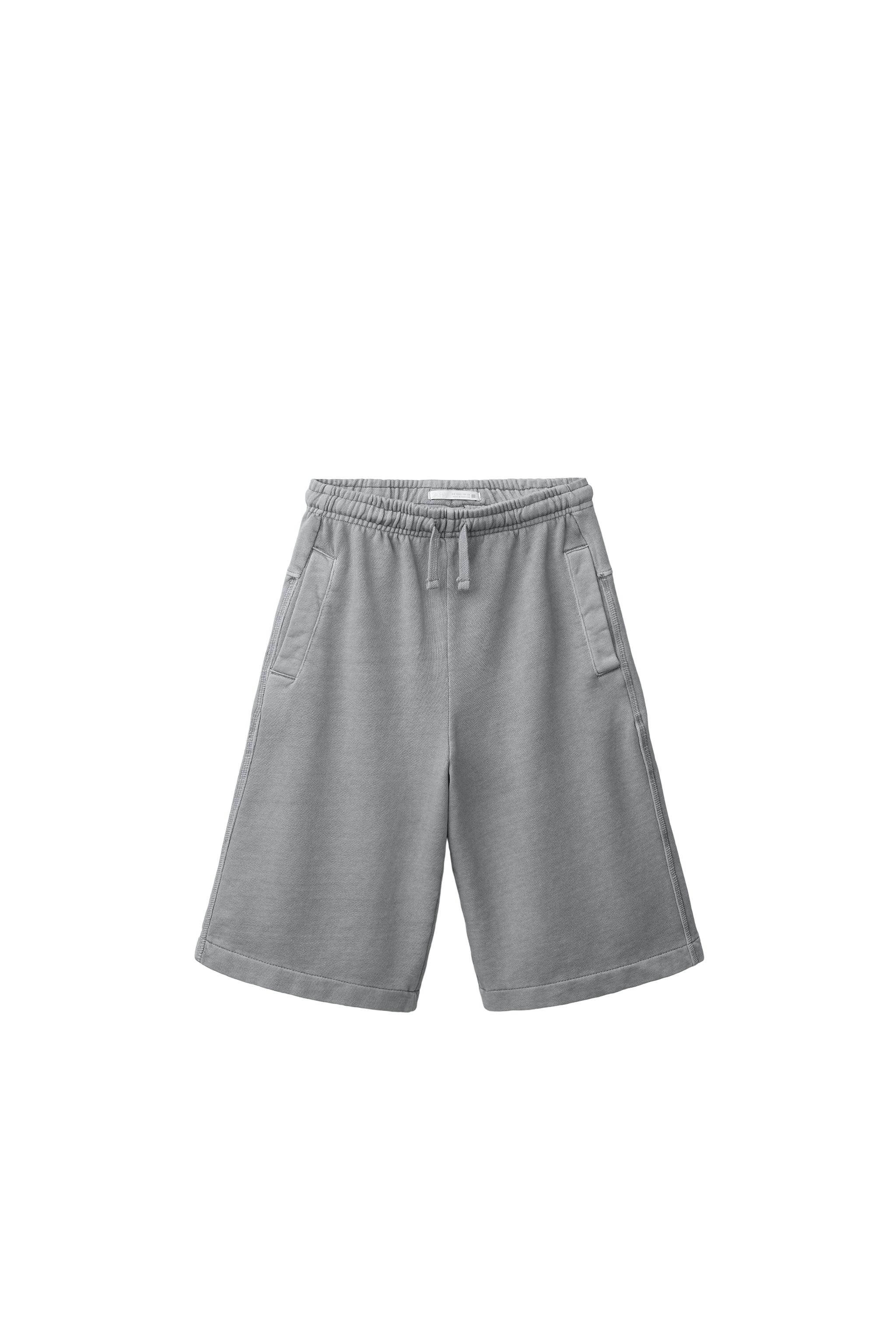 andwang Kirakira short pants gray グレー PLUSH SHORTS - Gray | ZARA Canada