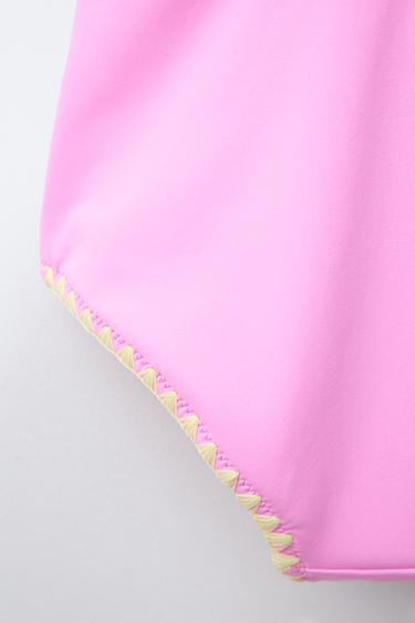 2-6 ANS/ MAILLOT DE BAIN CERISES AU CROCHET - Rose de Zara - Image 3