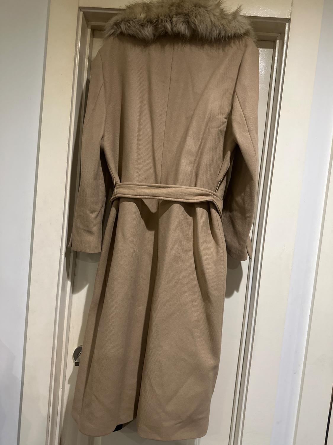 BELTED WOOL COAT - Image 3