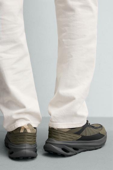 BASKET DE SPORT - Vert kaki de Zara - Image 3