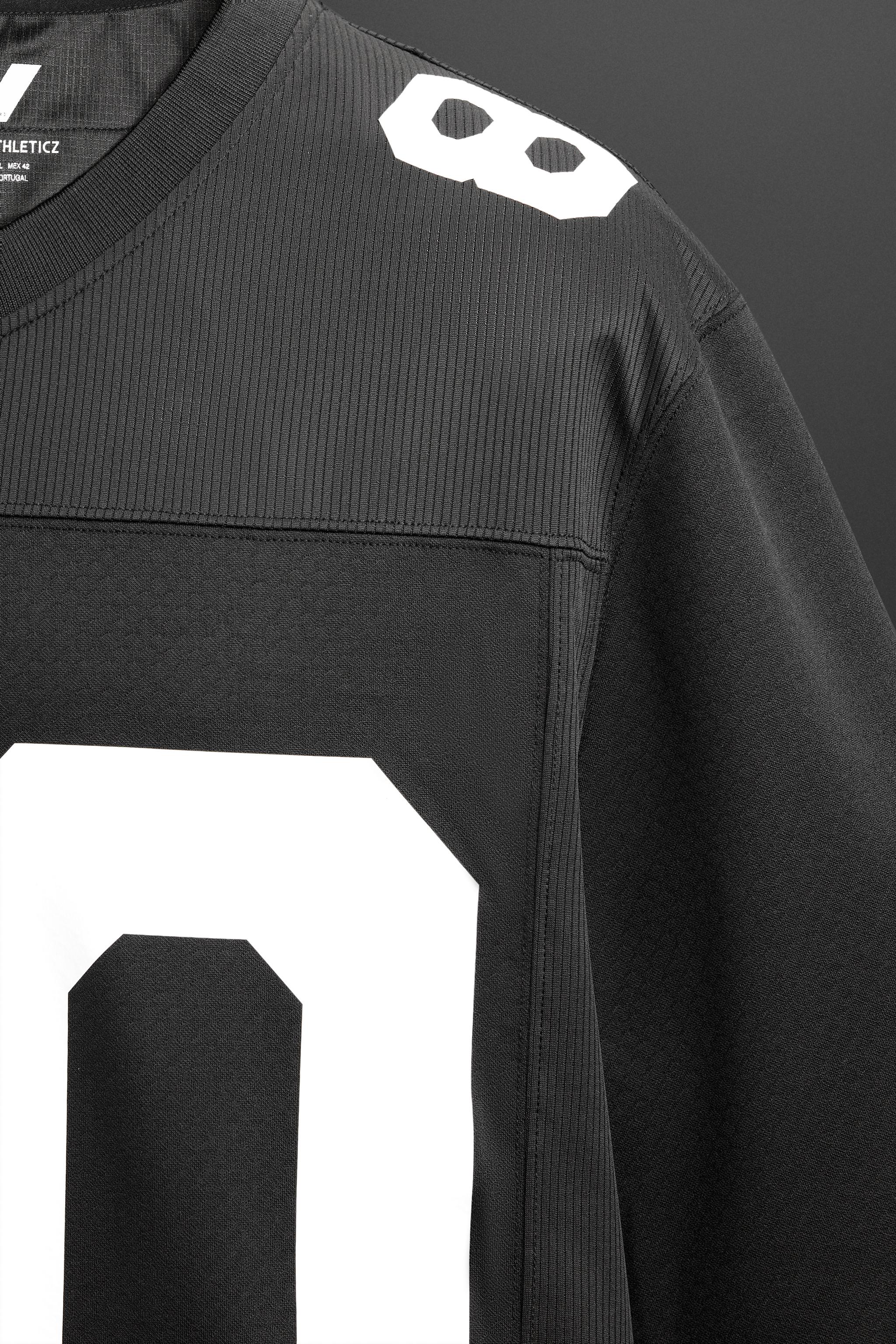 FOOTBALL JERSEY - Black | ZARA United States