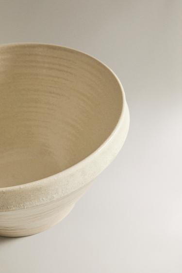 CERAMIC SALAD BOWL - Cream by Zara - Image 2