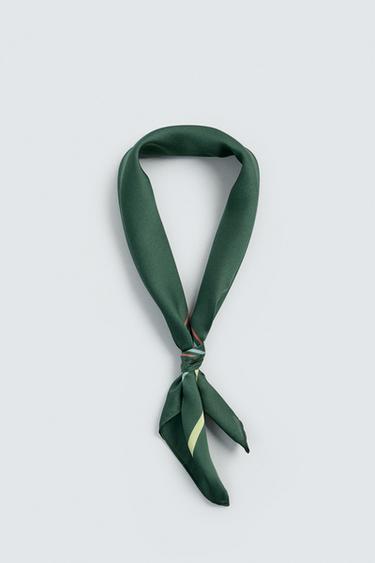 BANDANA FLUIDE IMPRIMÉ GÉOMÉTRIQUE - divers de Zara - Image 3