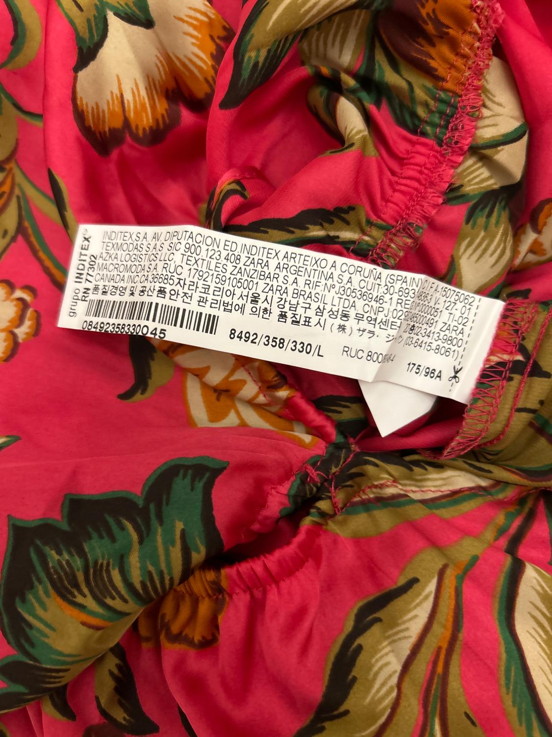 PRINTED JUMPSUIT WITH CUT-OUT DETAIL - Image 5