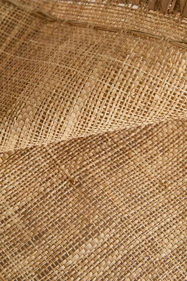 FIBRE PLACEMAT WITH TOPSTITCHING - Light beige by Zara - Image 3