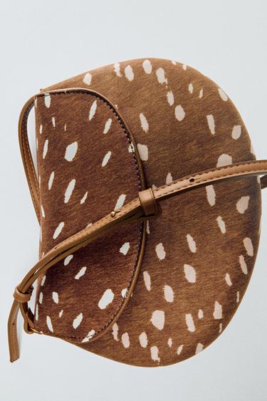 ANIMAL PRINT CROSSBODY BAG - Multicoloured by Zara