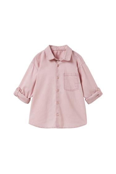 LINEN-BLEND SHIRT