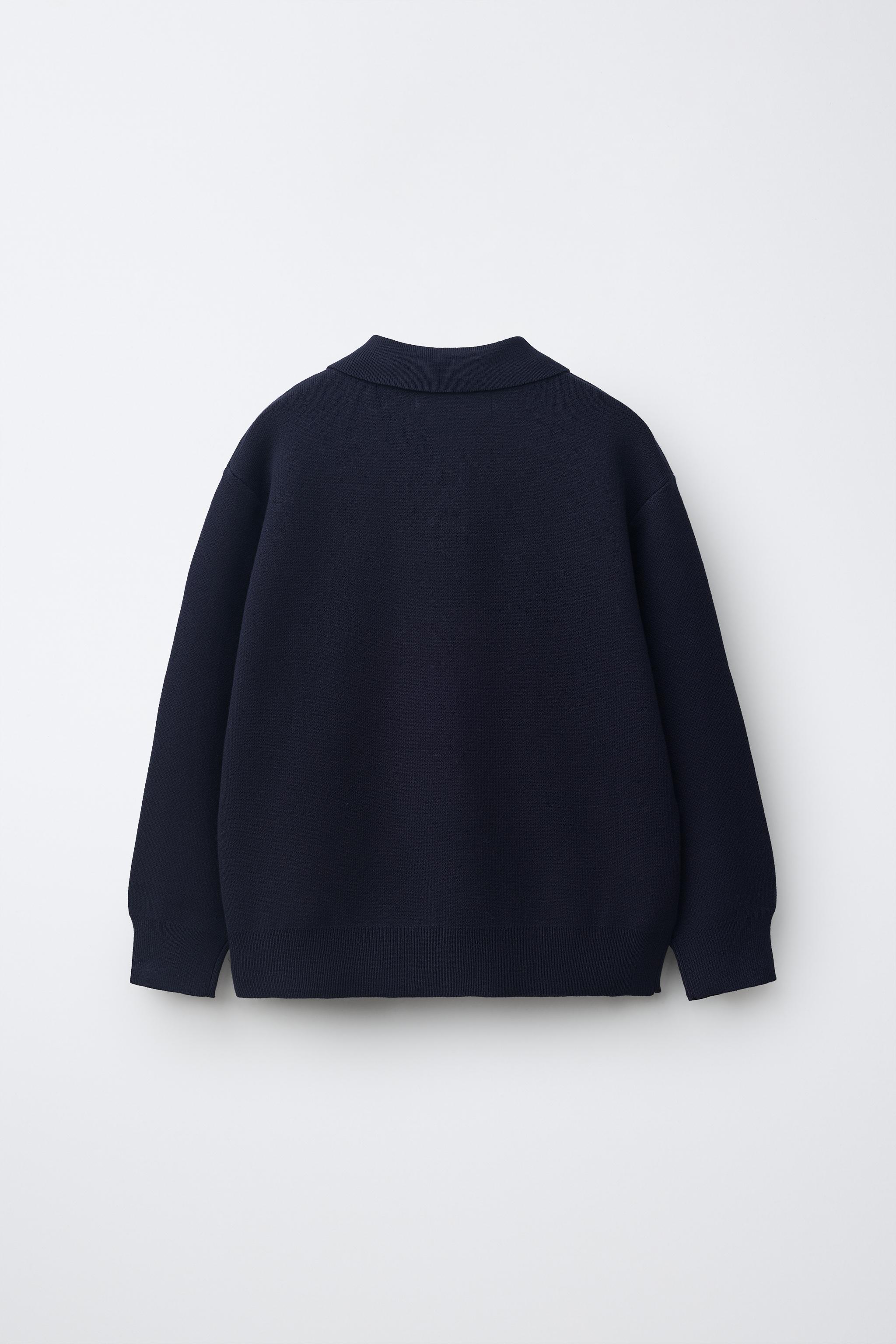 Детские свитеры Zara SOFT KNIT POLO — фото 3