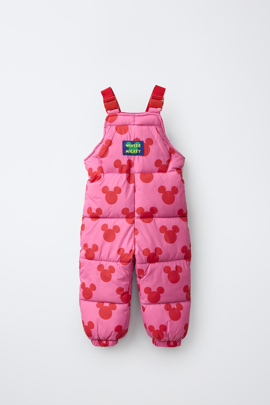 QUILTED WATER-REPELLENT MICKEY MOUSE © DISNEY DUNGAREES