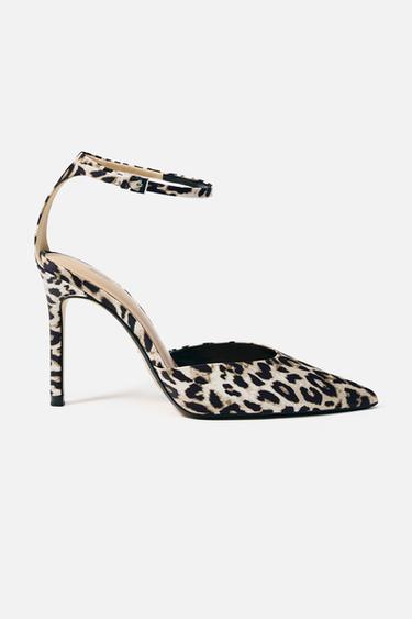 ANIMAL PRINT SLINGBACK SHOES - Leopard by Zara