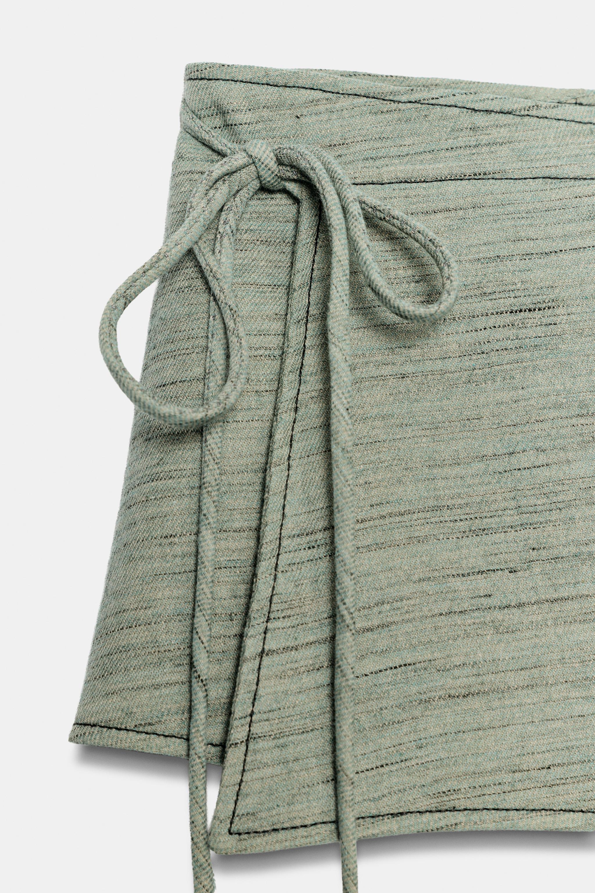 Женские ремни Zara POCKET CUMMERBUND BELT — фото 6