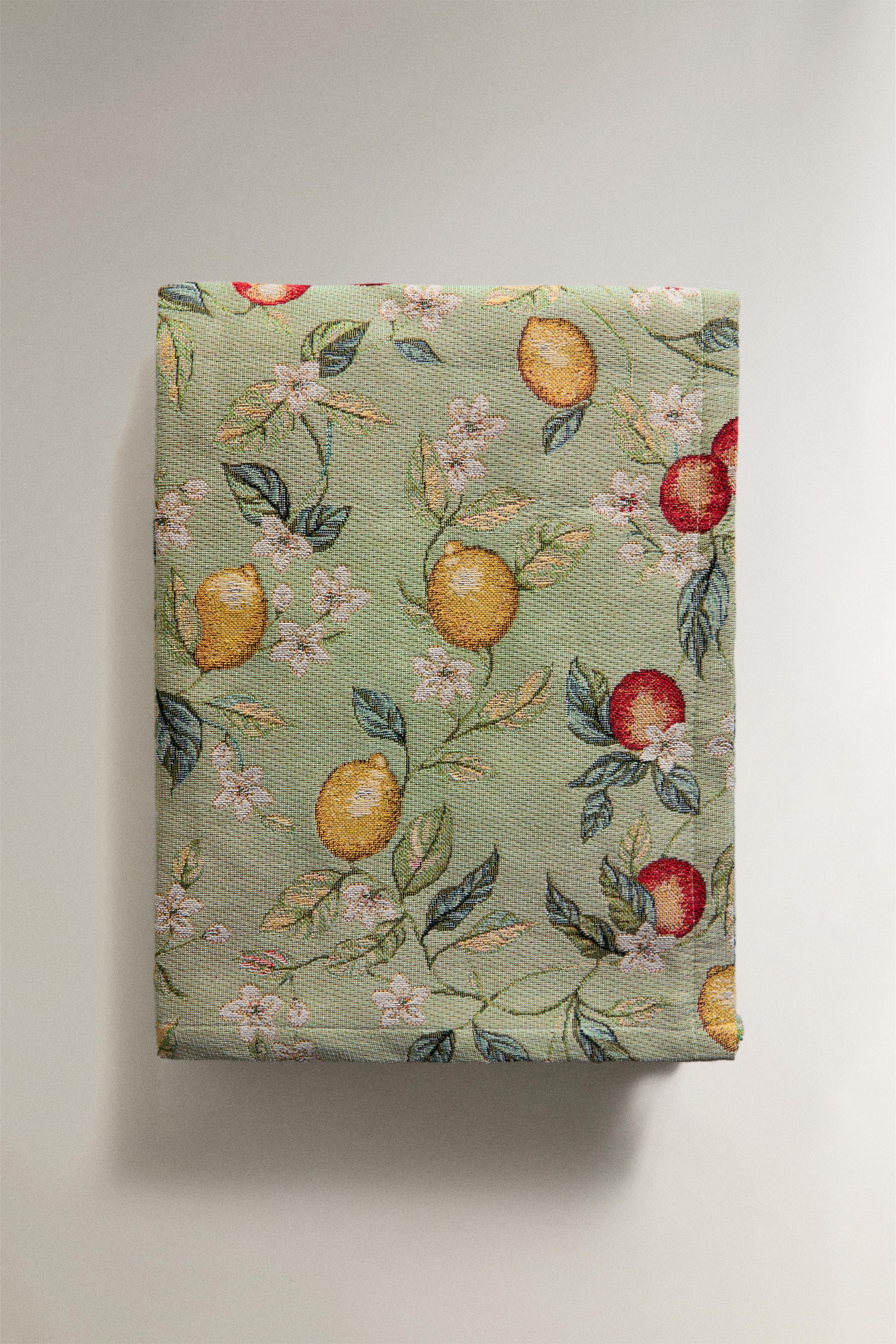 NAPPE JACQUARD MOTIFS FRUITS
