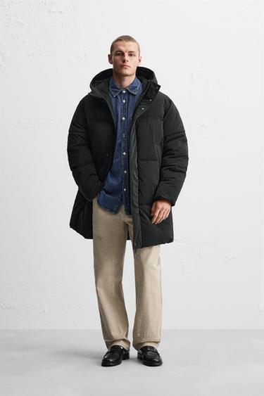 LONG PUFFER JACKET - Black by Zara
