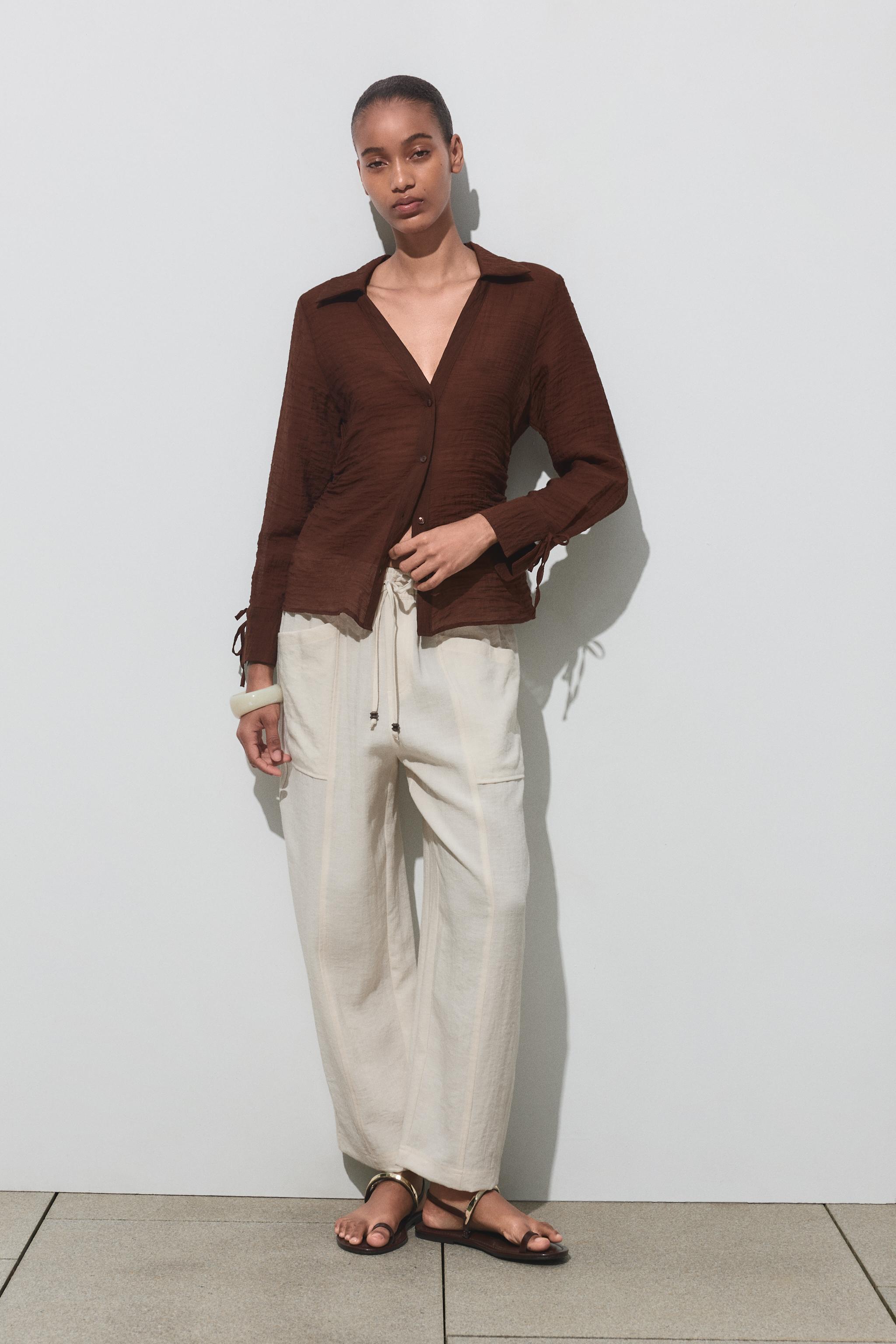 RUSTIC ELASTIC WAIST PANTS