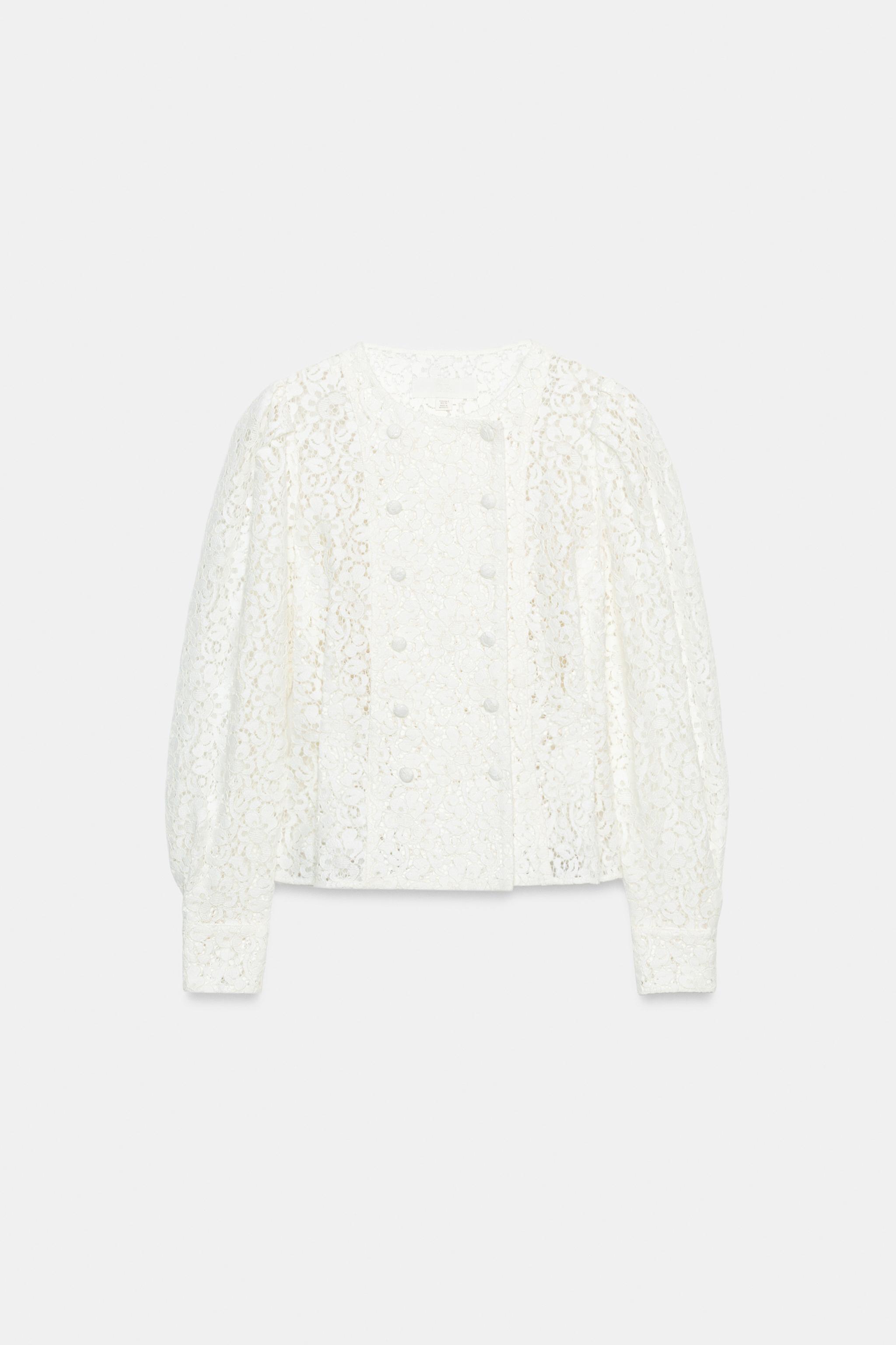 LACE WRAP JACKET