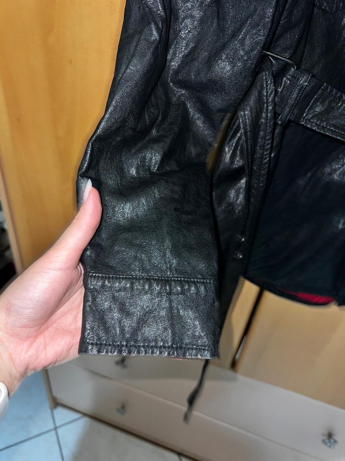 FAUX LEATHER OVERSHIRT - Image 3